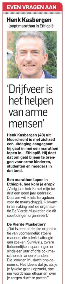 Je bekijkt nu Henk Kasbergen loopt marathon in Ethiopië
