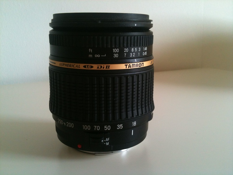Je bekijkt nu Te koop: 18-250 mm Tamron-lens met Canonvatting
